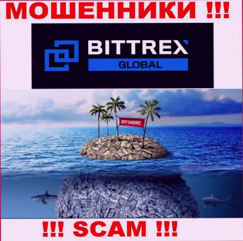 Bermuda - здесь, в офшоре, базируются internet обманщики Bittrex Global