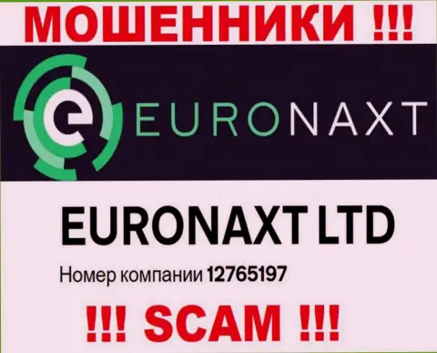 Не работайте с организацией ЕвроНакст Ком, рег. номер (12765197) не основание отправлять денежные активы