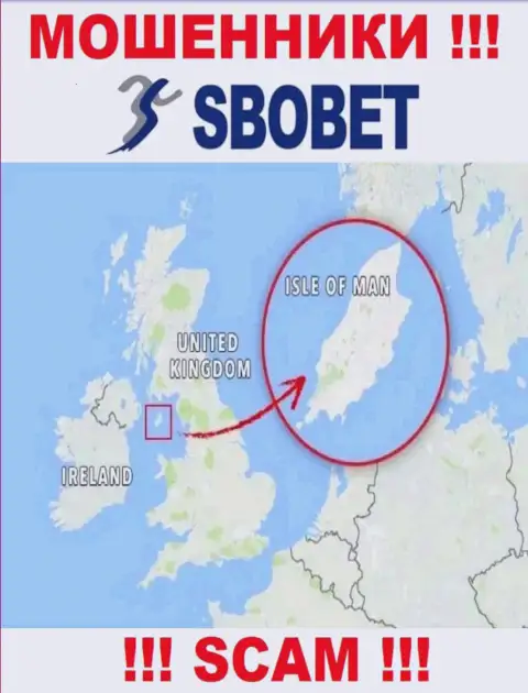 В организации Сбо Бет абсолютно спокойно лишают денег людей, потому что скрываются в офшорной зоне на территории - Isle of Man