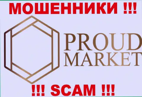Proud Market - это ОБМАНЩИКИ !!! SCAM !!!