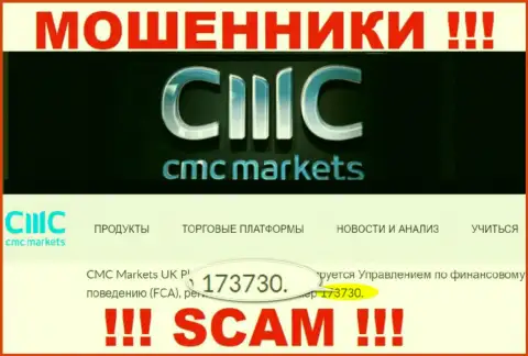 На сайте воров CMCMarkets Com хоть и размещена лицензия, но они все равно ВОРЫ