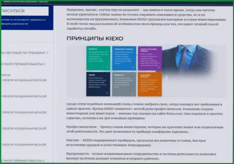 Условия совершения сделок форекс дилингового центра Киехо Ком предоставлены в обзоре на сайте listreview ru