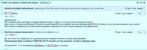 ЦФХ Поинт развели форекс игрока на 800 тыс. рублей - МОШЕННИКИ !!!